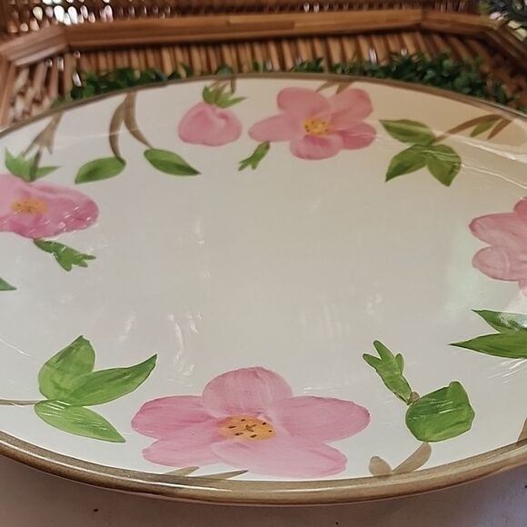 Vintage 90's Franciscan Desert Rose Chop Plate Platter Made In England - Picture 10 of 10